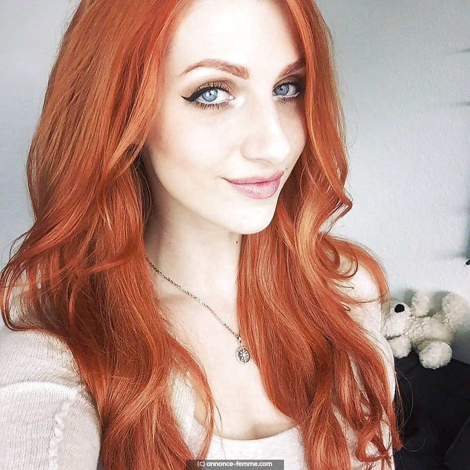 Julia jolie rousse a Angers cherche photographe pour book